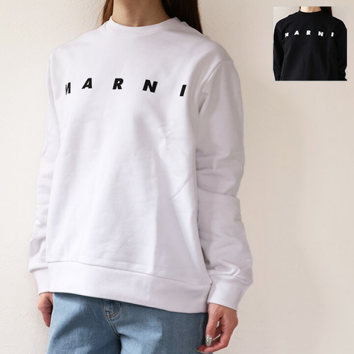 楽天市場】MARNI マルニ キッズ スウェットシャツ Logo Sweatshirts 