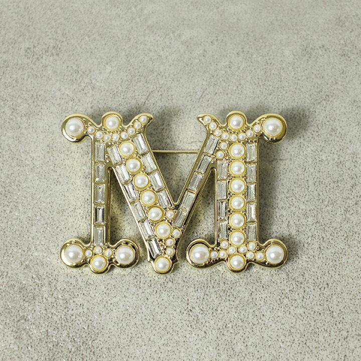 楽天市場】MAX MARA マックスマーラー BATHP Brooch ブローチ  