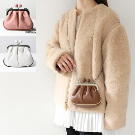 Max Mara マックスマーラ ショルダーバッグ MEDUSA Shoulder Bag 57210132600 レディース レザー クラッチバッグ がま口 クロスボディ 鞄 LaG Onlinestore
