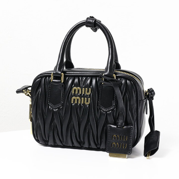 楽天市場】MiuMiu ミュウミュウ MATELASSE SHOULDER BAG マテラッセ 