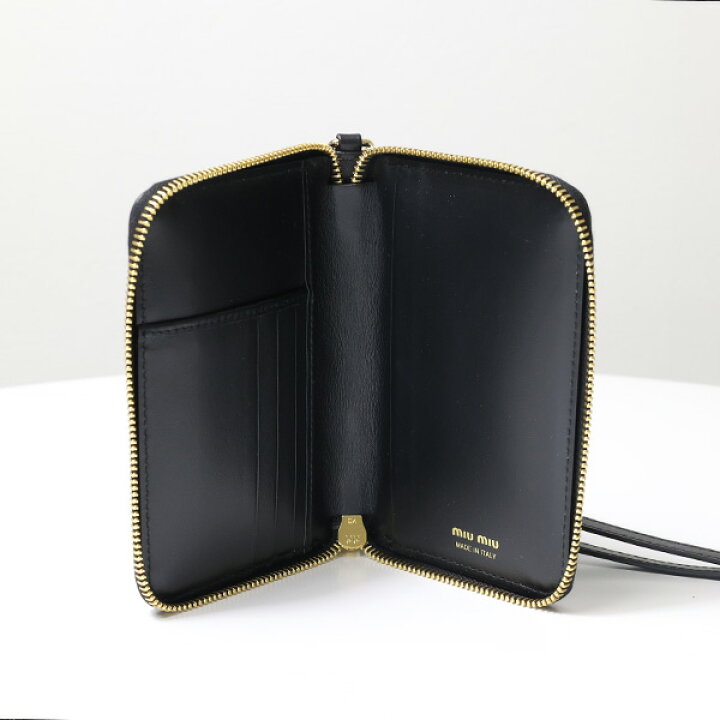楽天市場】MiuMiu ミュウミュウ Passport Holder パスポートホルダー 
