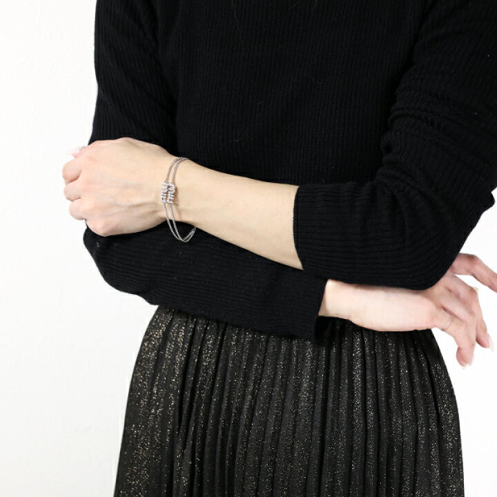 楽天市場】miumiu ミュウミュウ Crystal Logo Bracelet ブレスレット 