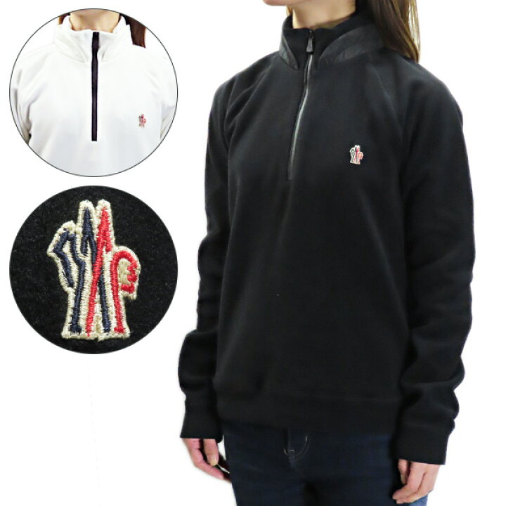 楽天市場】MONCLER モンクレール Hoodie キッズ ハーフジップ  