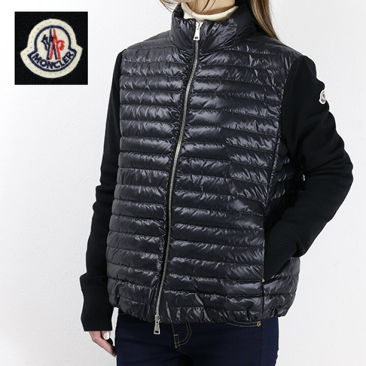 楽天市場】MONCLER モンクレール Padded Wool Cardigan ダウン  