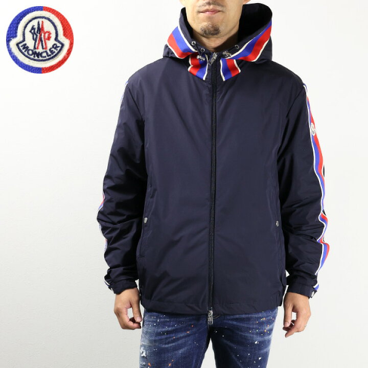 新品未使用☆MONCLER Strippedtricolor ジャージ L 紺色 楽天市場 
