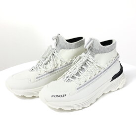 MONCLER モンクレール MONTE RUNNER HIGH TOP SNEAKERS スニーカー ハイカット レースアップ 靴 厚底 ロゴ メンズ 4M002 20 M3599 04A