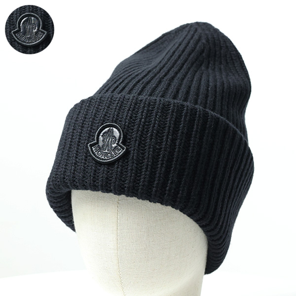 【楽天市場】MONCLER モンクレール Knit Cap ニット帽 ビーニー
