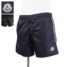 MONCLER モンクレール Swim Shorts スイムウェア 水着 ショートパンツ ビーチウェア 海パン 短パン ナイロン ロゴ メンズ 2C00021 53326