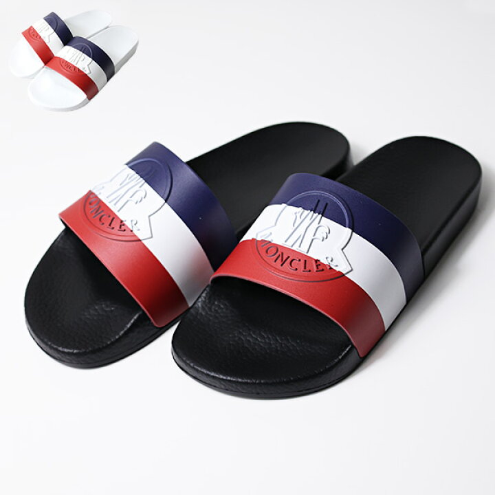 楽天市場】MONCLER モンクレール Basile Slideer スライドサンダル  