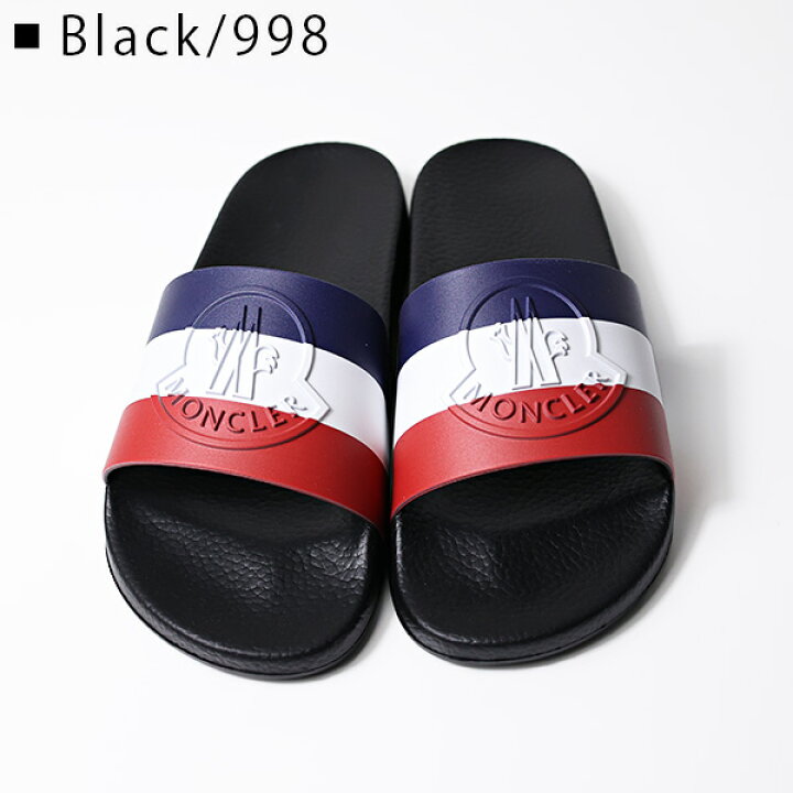 楽天市場】MONCLER モンクレール Basile Slideer スライドサンダル  