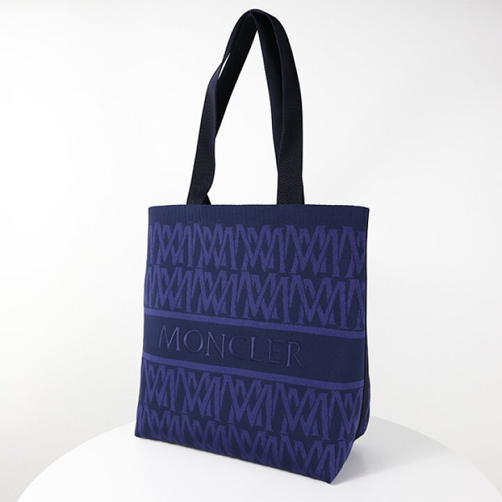 楽天市場】MONCLER モンクレール Knit Tote Bag ニット トートバッグ 