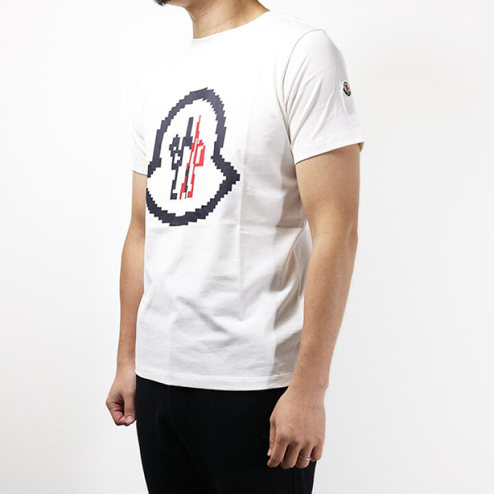 楽天市場】MONCLER モンクレール Logo Pixelated Print T-Shirts T 