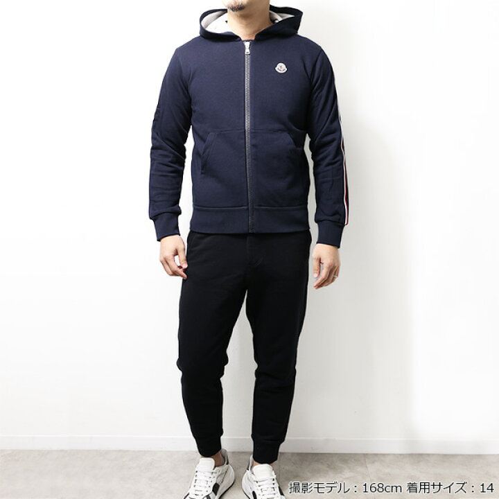楽天市場】MONCLER モンクレール Logo Patch Zip up Cardigan ジップ 