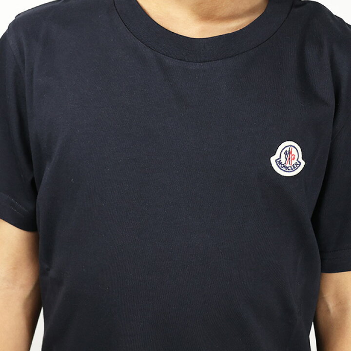 楽天市場】MONCLER モンクレール Logo Patch T-Shirts Tシャツ 半袖  