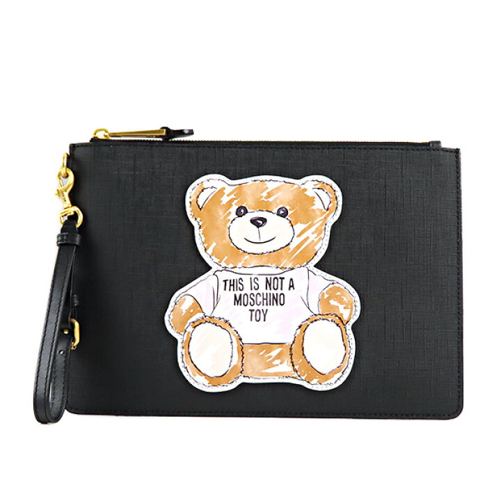 楽天市場】MOSCHINO モスキーノ MOSCHINO Clutch Bag A84448210 2555  