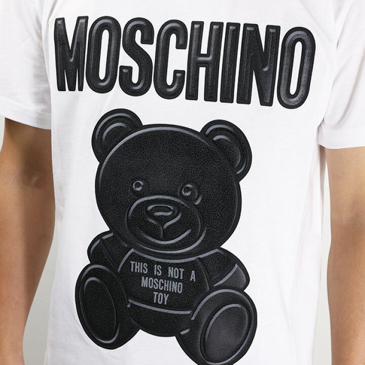 楽天市場】Moschino モスキーノ Teddy Bear Print T-Shirts V073070411 