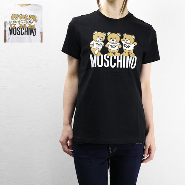 楽天市場】Moschino モスキーノ Teddy Bear Print T-Shirts Tシャツ 