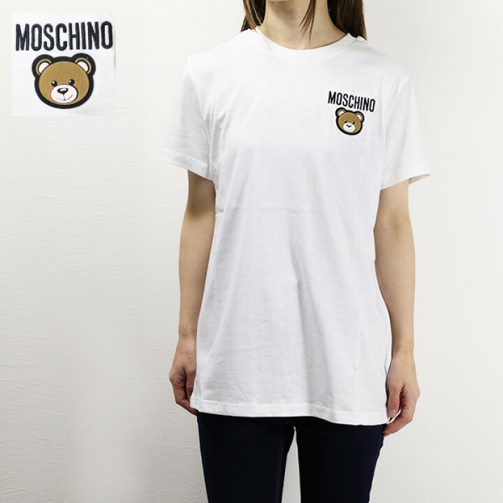 楽天市場】Moschino モスキーノ Teddy Bear Print T-Shirts Tシャツ  