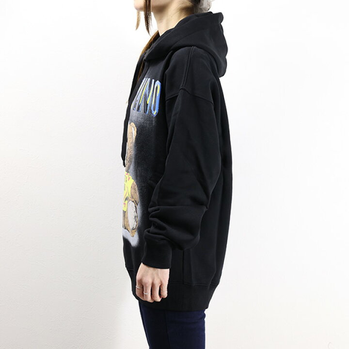 楽天市場】Moschino モスキーノ Teddy Bear Print Hoodie パーカー 