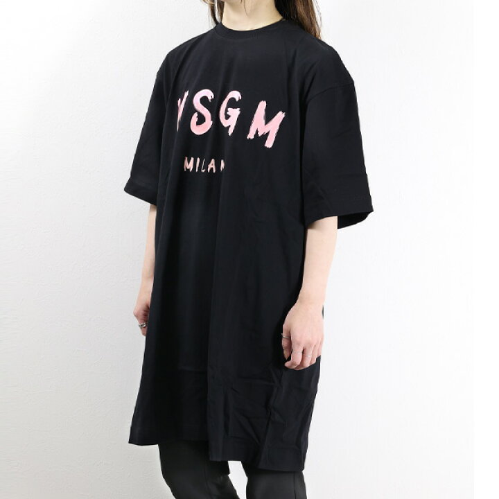 楽天市場】MSGM エムエスジーエム LOGO DRESS 3241 MDA510 227298  