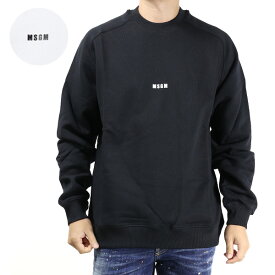 MSGM エムエスジーエム Mini Logo Sweatshirts スウェット トレーナー ロゴ コットン メンズ 2000MM503200000