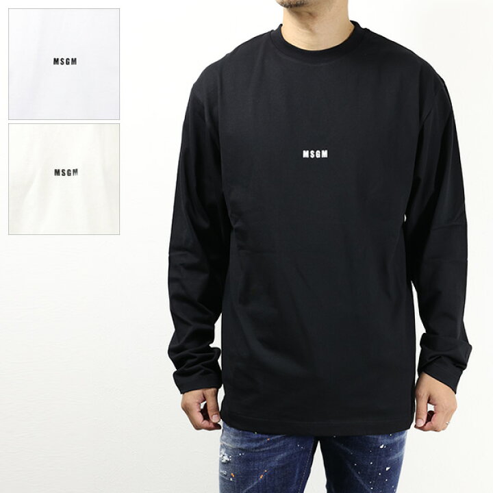楽天市場】MSGM エムエスジイエム Mini Logo Crewneck T-Shirts 