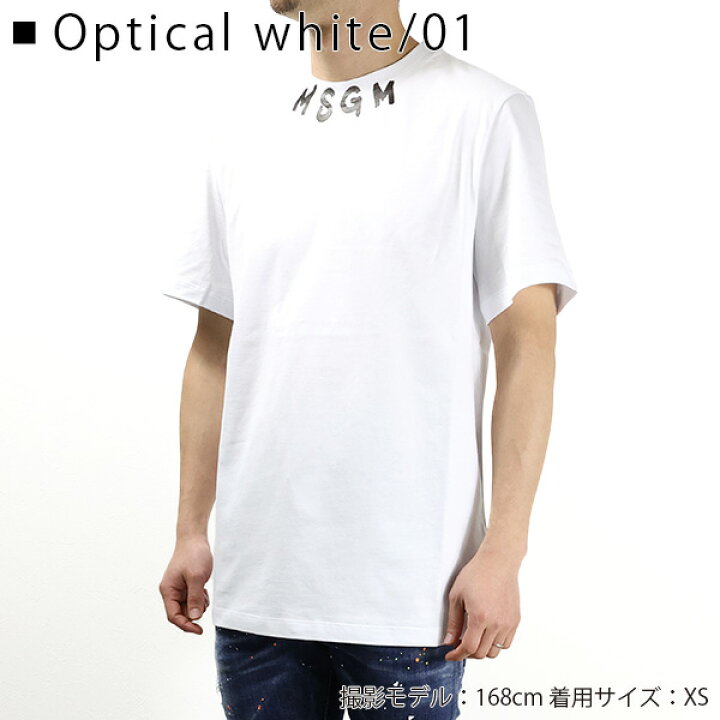 楽天市場】MSGM エムエスジイエム LOGO ON THE NECK T-SHIRTS Tシャツ 