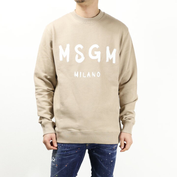 楽天市場】MSGM エムエスジイエム Logo Sweatshirts スウェットシャツ 