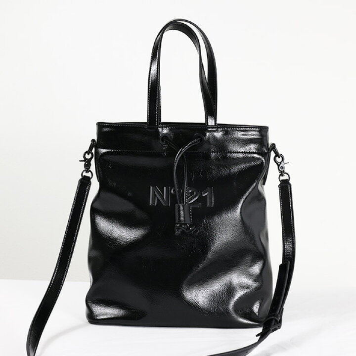 楽天市場】N 21 ヌメロヴェントゥーノ Logo Embossed Tote Bag トート 