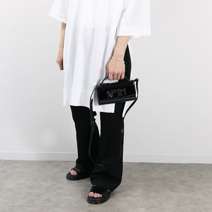 楽天市場】N 21 ヌメロヴェントゥーノ Logo Shoulder Bag ショルダー 
