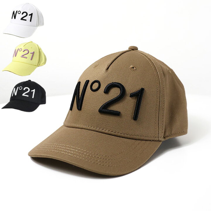 楽天市場】N 21 ヌメロヴェントゥーノ Logo Embossed Cap キャップ  