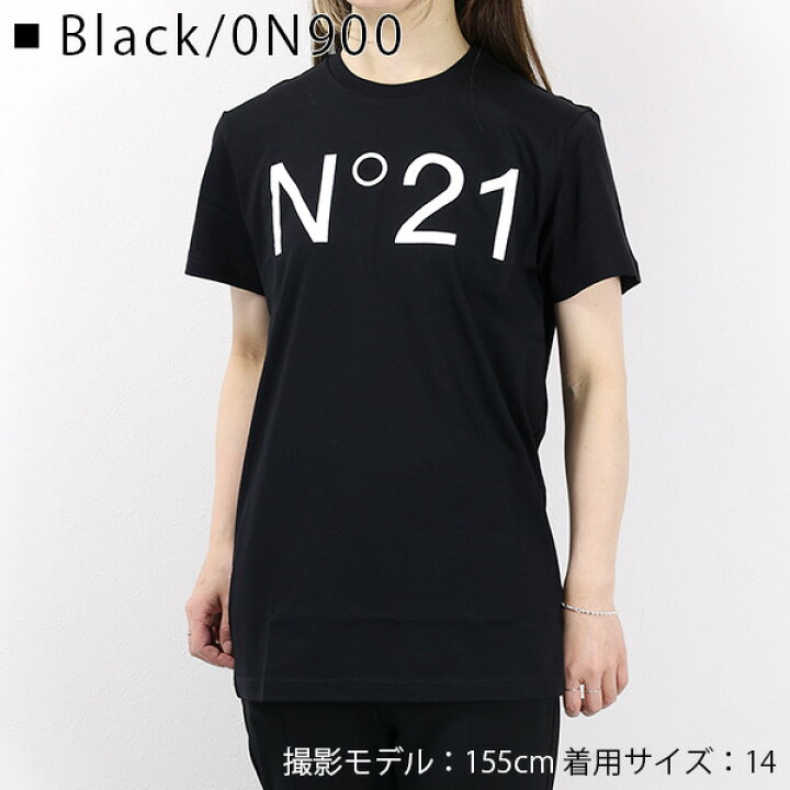 楽天市場】N 21 ヌメロヴェントゥーノ Logo Print Cotton T-Shirts T  