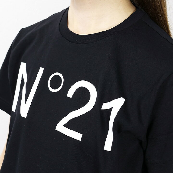 楽天市場】N 21 ヌメロヴェントゥーノ Logo Print Cotton T-Shirts T  
