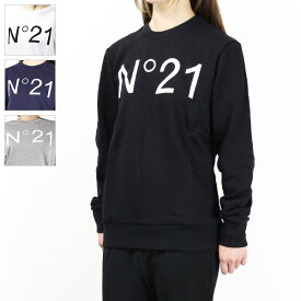 N 21 ヌメロヴェントゥーノ Logo Print Sweatshirts スウェットシャツ トレーナー 長袖 クルーネック ロゴプリント キッズ レディース 大人もOK N21588 N0154 LaG Onlinestore