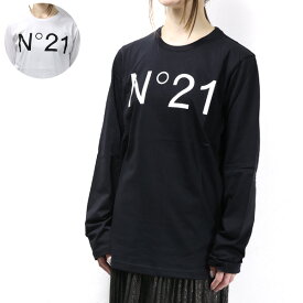 N21 numero ventuno ヌメロヴェントゥーノ Long Sleeve Logo T-Shirts ロングスリーブTシャツ コットン 長袖 クルーネック ロゴ キッズ レディース 大人も可 N21808 N0153 LaG Onlinestore