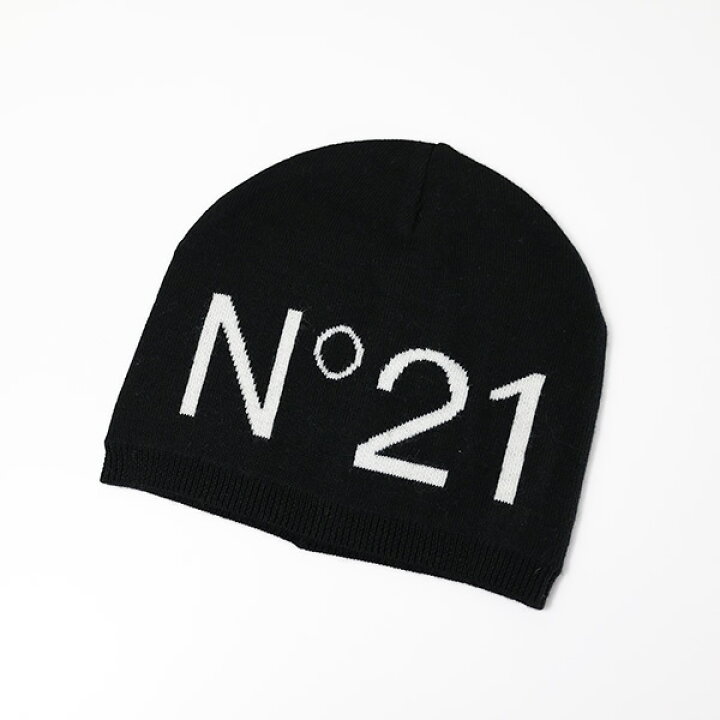 楽天市場】N°21 ヌメロヴェントゥーノ Logo Beanie ロゴインターシャ 
