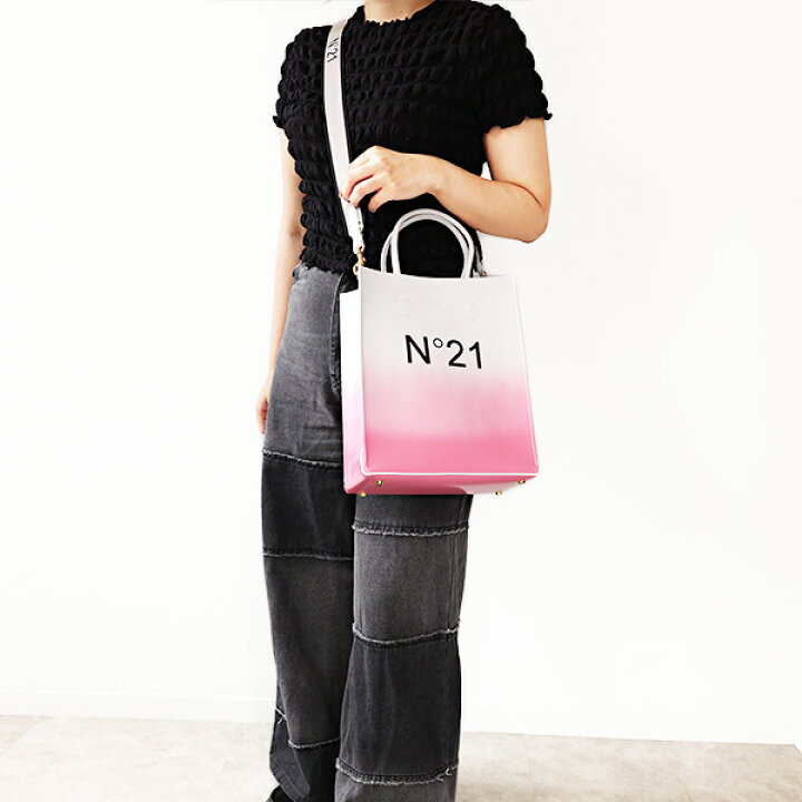 楽天市場】N°21 ヌメロヴェントゥーノ トートバッグ Shopper Tote Bag 
