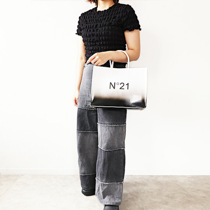 楽天市場】N°21 ヌメロヴェントゥーノ トートバッグ Shopper Tote Bag 