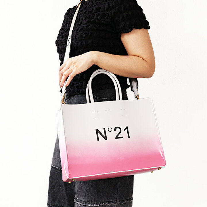 楽天市場】N°21 ヌメロヴェントゥーノ トートバッグ Shopper Tote Bag 