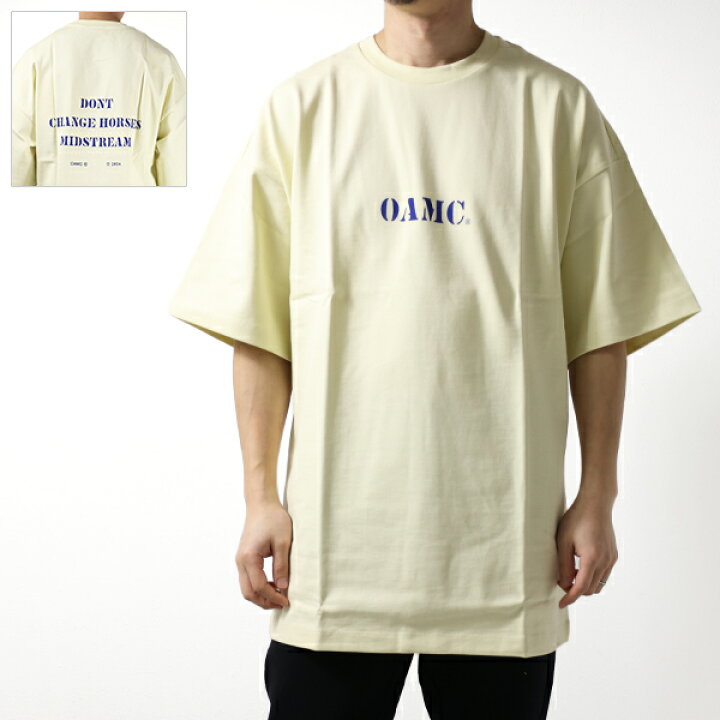 楽天市場】OAMC オーエーエムシー Tシャツ Logo T-Shirts 24E28OAJ14 
