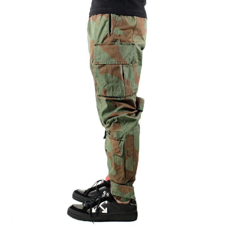 楽天市場】Off White オフホワイト CAMOU CARGO PANT カモ カーゴ 