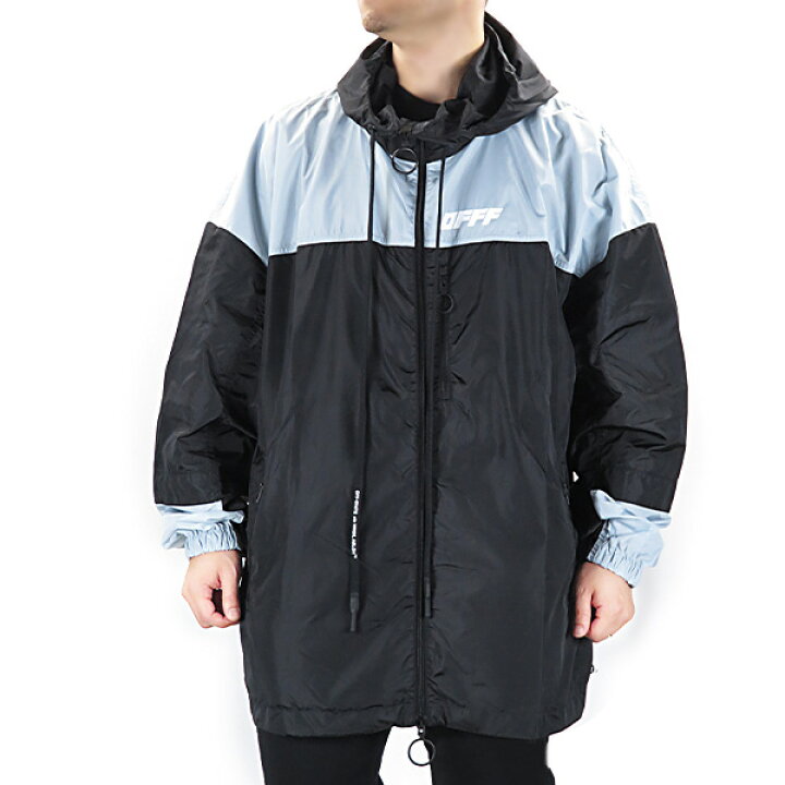 楽天市場】Off White オフホワイト UNFINISHED WINDBREAKER メンズ 