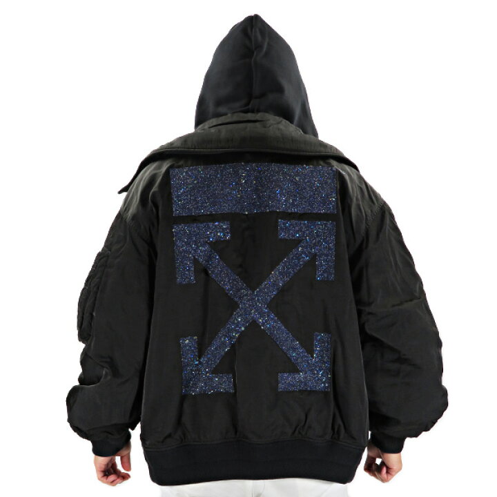 楽天市場】Off White オフホワイト ARROW GARMENT DYED BOMBER メンズ  