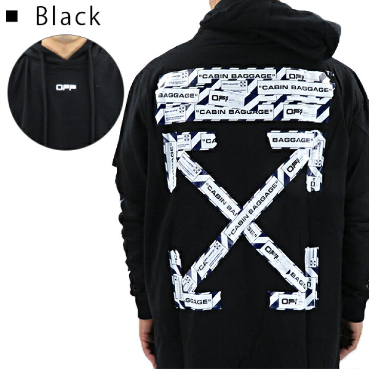 楽天市場】Off White オフホワイト AIRPORT TAPE DOUBLE TEE HOODI 