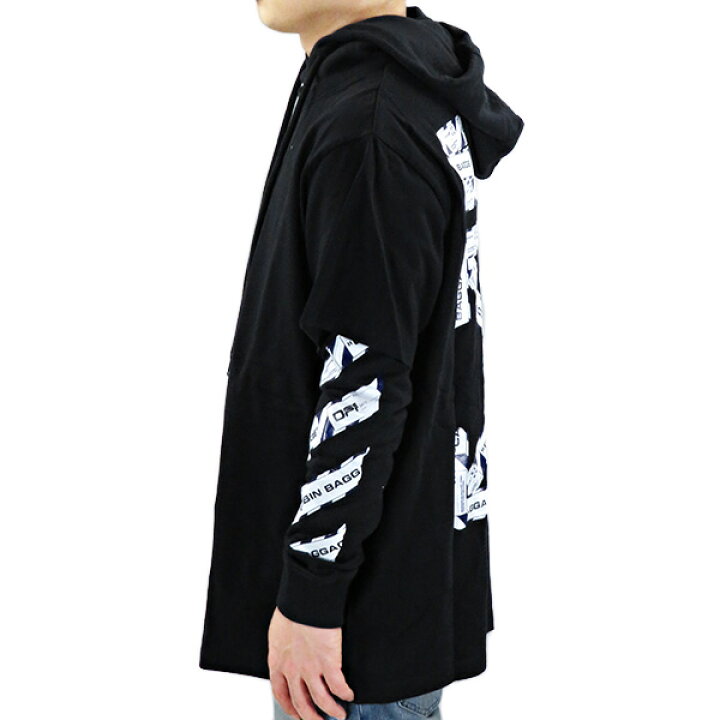 楽天市場】Off White オフホワイト AIRPORT TAPE DOUBLE TEE HOODI 