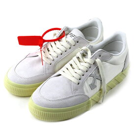 【3月31迄！タイムセール価格！】Off White オフホワイト LOW VULCANIZED ロー バルカナイズド スニーカー メンズ［OMIA085S20D390390133］