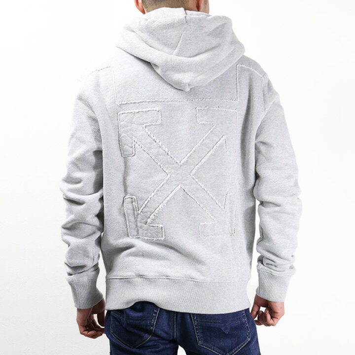 楽天市場】Off-White オフホワイト LOGO SLIM HOODIE パーカー 