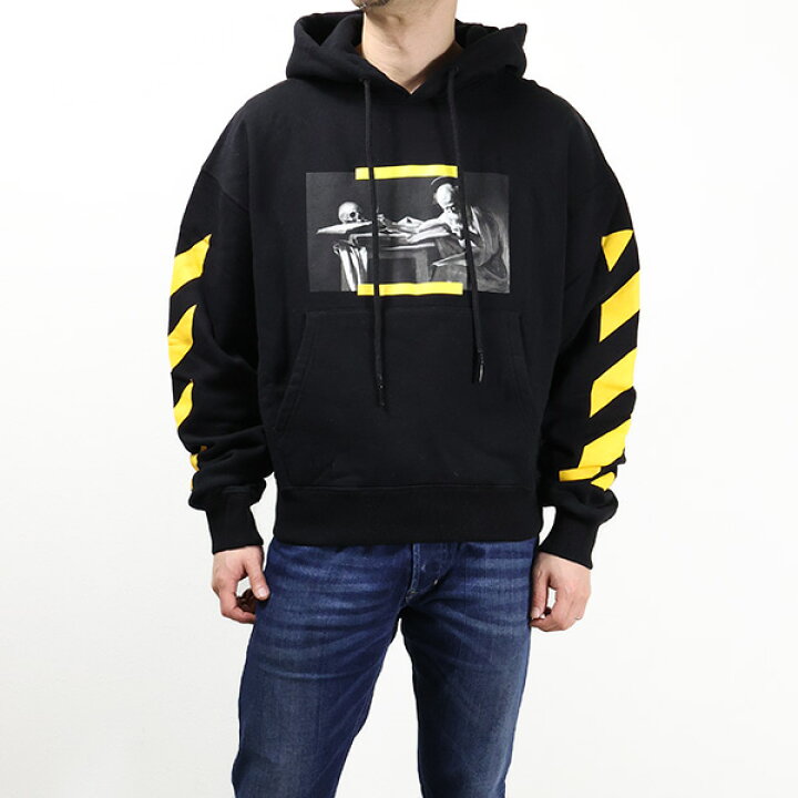 楽天市場】Off-White オフホワイト CARAVAGGIO PAINTING OVER HOODIE  