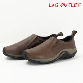 【LaGアウトレット】【返品交換不可】【訳アリ：右足ほつれ】 MERRELL メレル JUNGLE MOC J39817 ジャングルモック シューズ 軽量 スニーカー スリッポン モックシューズ レザー アウトドア メンズ J39817