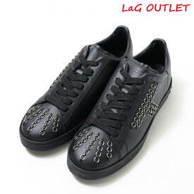 【LaGアウトレット】【返品交換不可】TODS トッズ Leather Sneakers レザー スニーカー ローカット レースアップ ロゴ 靴 レディース アウトレット XXW12A0U92008V B999